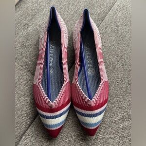 Rothy’s Points in Size 7 Brand New Varsity Stripe